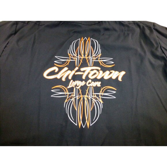 Dickies Chi-Town Large Cars Graphic Button-Up Work Shirt 3XLT Garage Mechanic - Picture 9 of 9